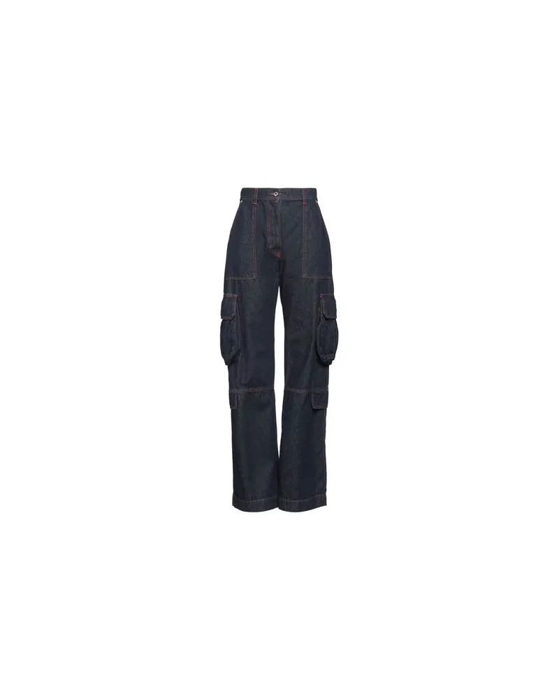 MSGM HOSEN & RÖCKE - Jeanshosenauf YOOX.COM Blau