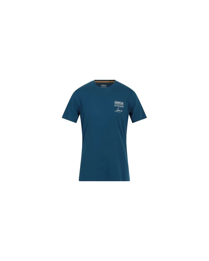 Barbour TOPS - T-shirtsauf YOOX.COM Blau