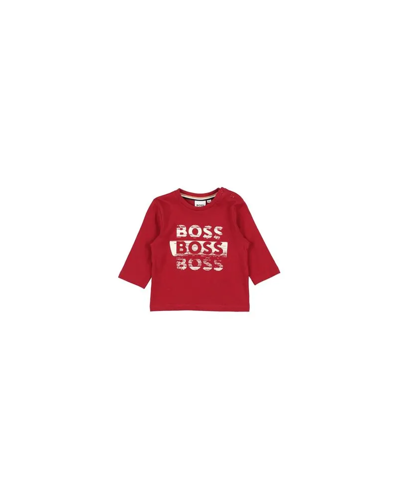 HUGO BOSS TOPS - T-shirtsauf YOOX.COM Ziegelrot