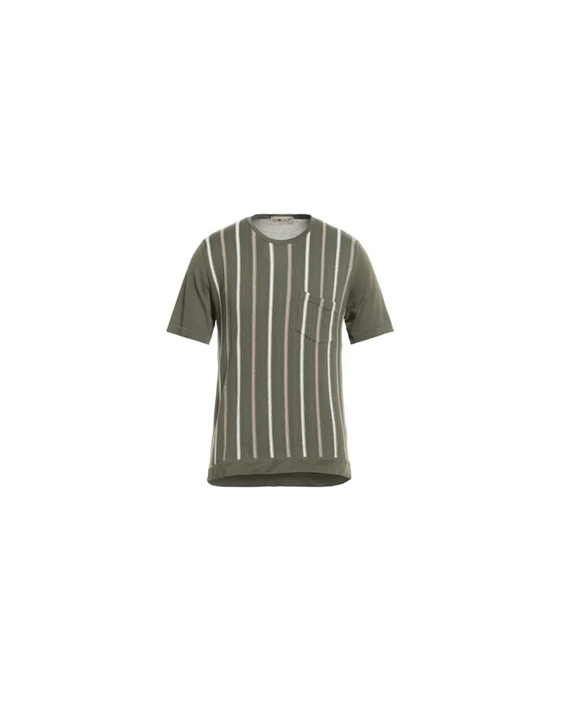 Irish Crone STRICKWAREN - Pulloverauf YOOX.COM Militärgrün