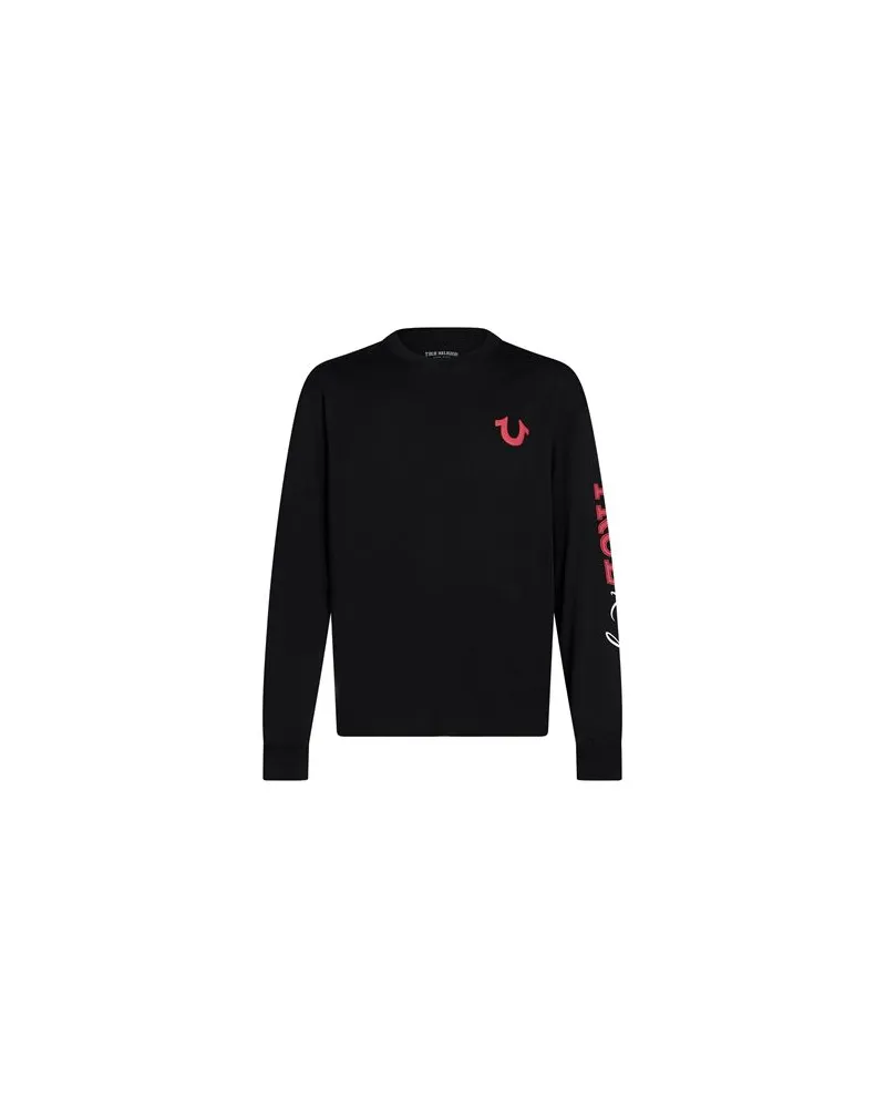 True Religion TOPS - T-shirtsauf YOOX.COM Schwarz
