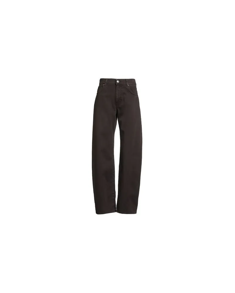 VICOLO DENIM COUTURE - HOSEN & RÖCKE - Hosenauf YOOX.COM Dunkelbraun