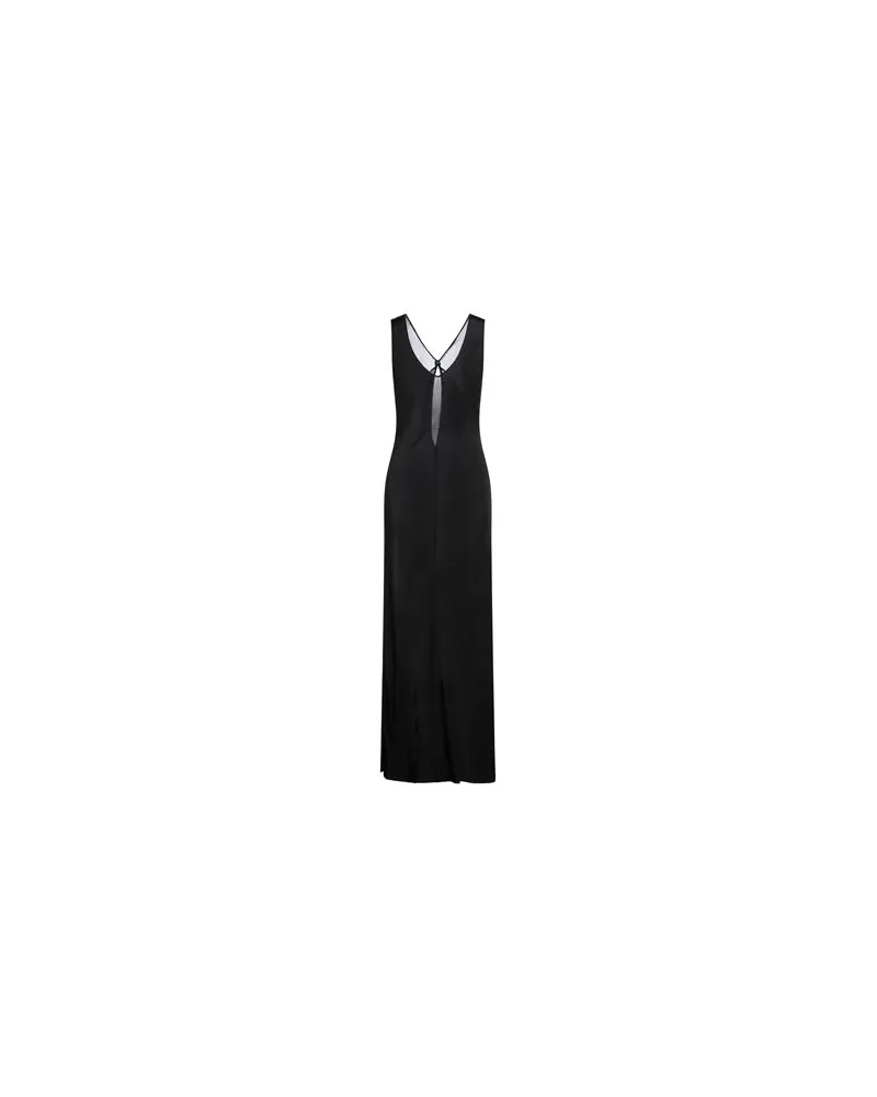 John Richmond KLEIDER - Maxi-Kleiderauf YOOX.COM Schwarz