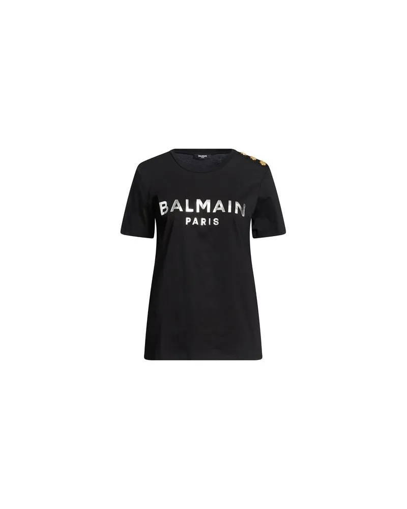 Balmain TOPS - T-shirtsauf YOOX.COM Schwarz