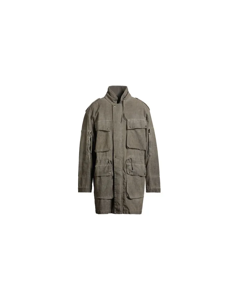 Masnada JACKEN & MÄNTEL - Mäntelauf YOOX.COM Khaki