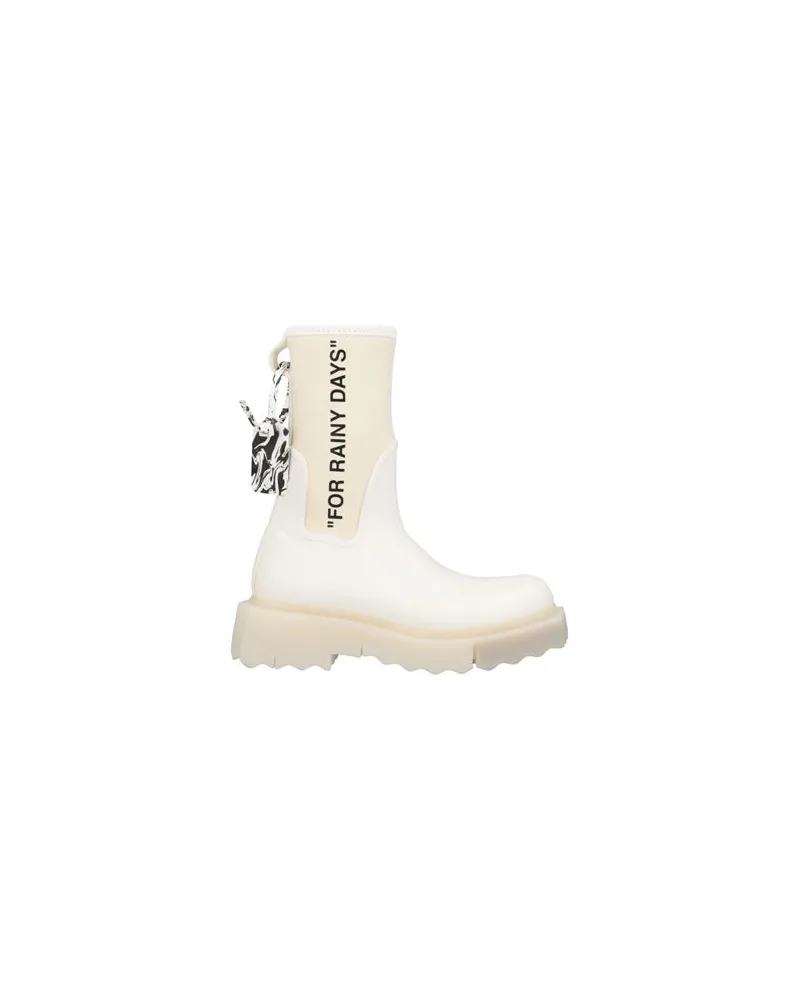 OFF-WHITE SCHUHE - Stiefelettenauf YOOX.COM Elfenbein