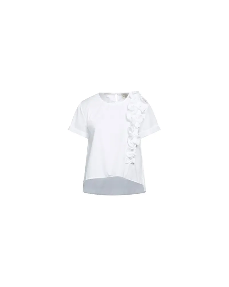 Alessia Santi TOPS - Topsauf YOOX.COM Weiß