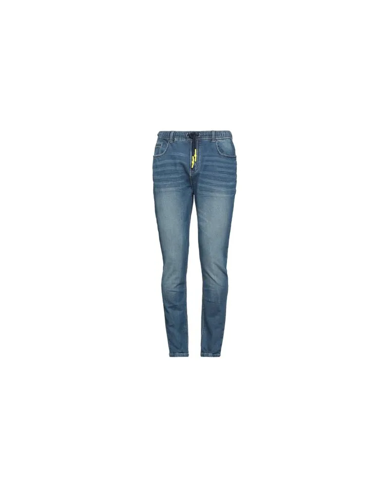 YES ZEE by Essenza HOSEN & RÖCKE - Jeanshosenauf YOOX.COM Blau