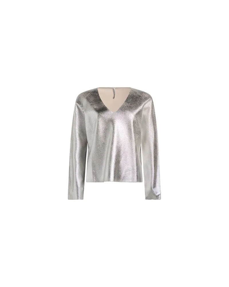 Liviana Conti STRICKWAREN - Pulloverauf YOOX.COM Silber