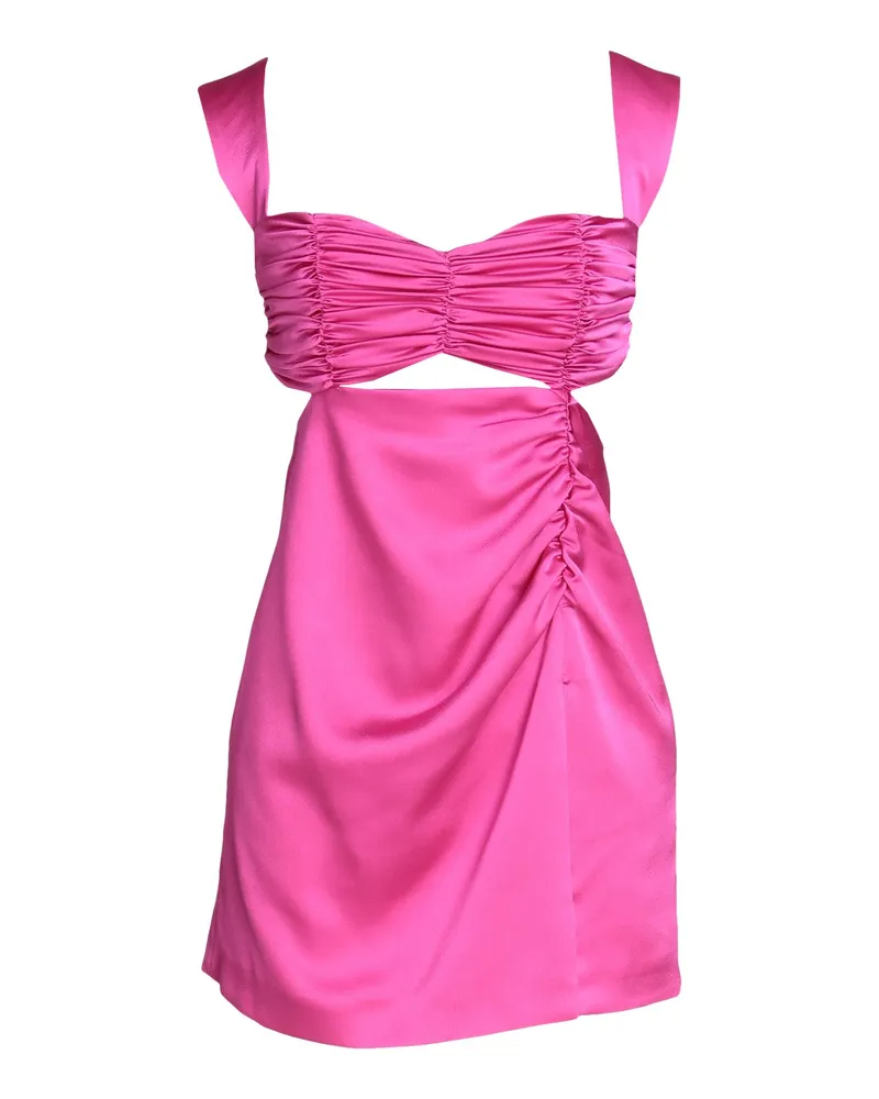 NINEMINUTES Mini-Kleid Fuchsia