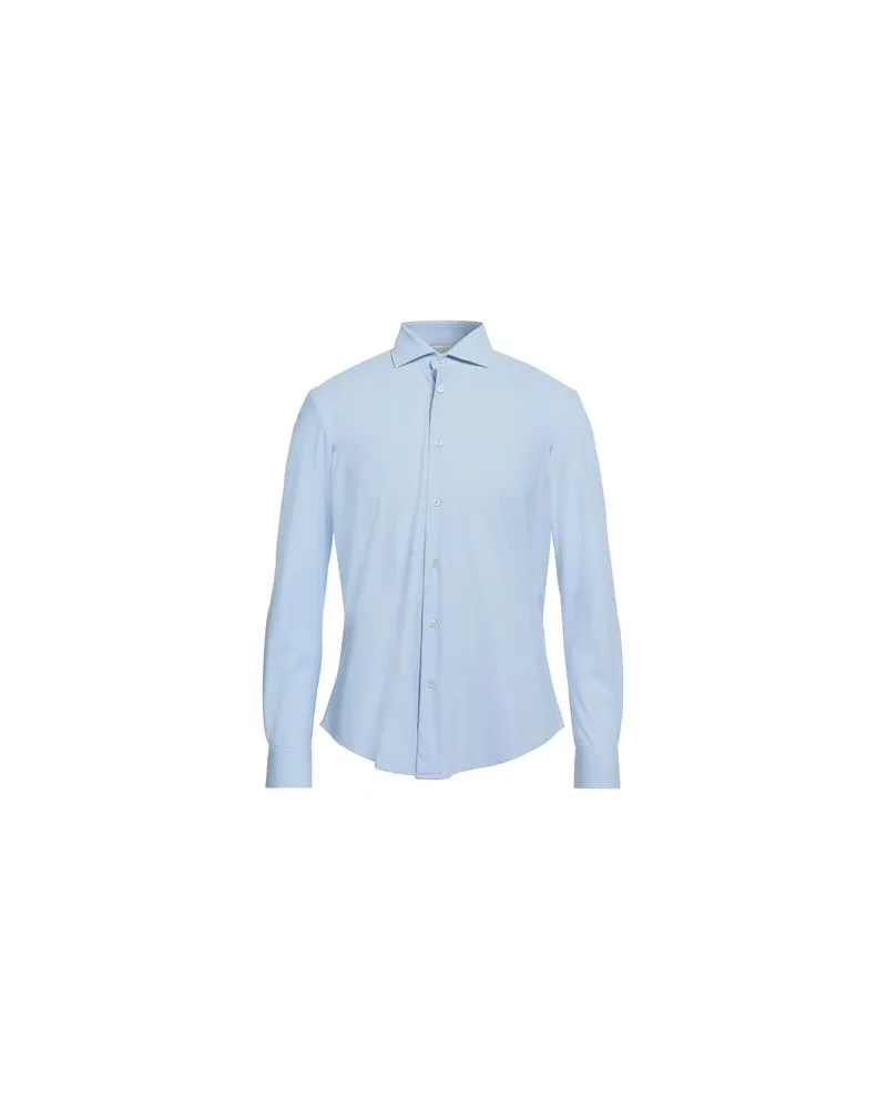 Brian Dales TOPS - Hemdenauf YOOX.COM Hellblau