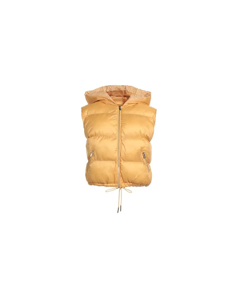 MAX&MOI JACKEN & MÄNTEL - Westenauf YOOX.COM Pastellgelb