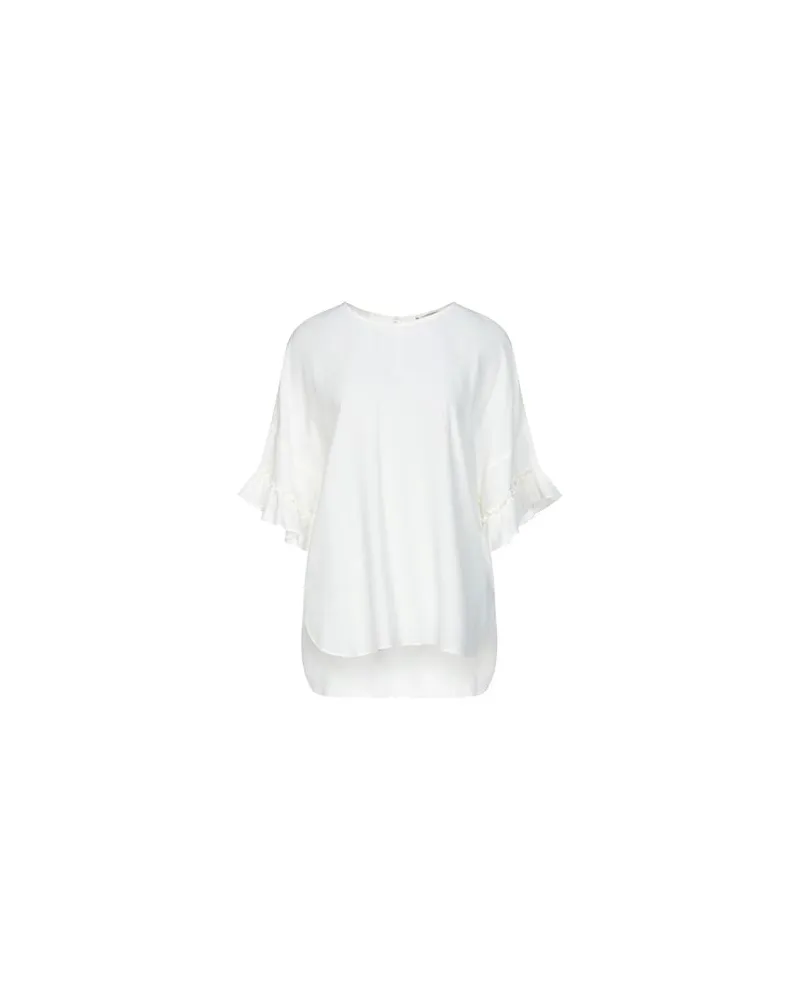Twin-Set TOPS - Topsauf YOOX.COM Elfenbein