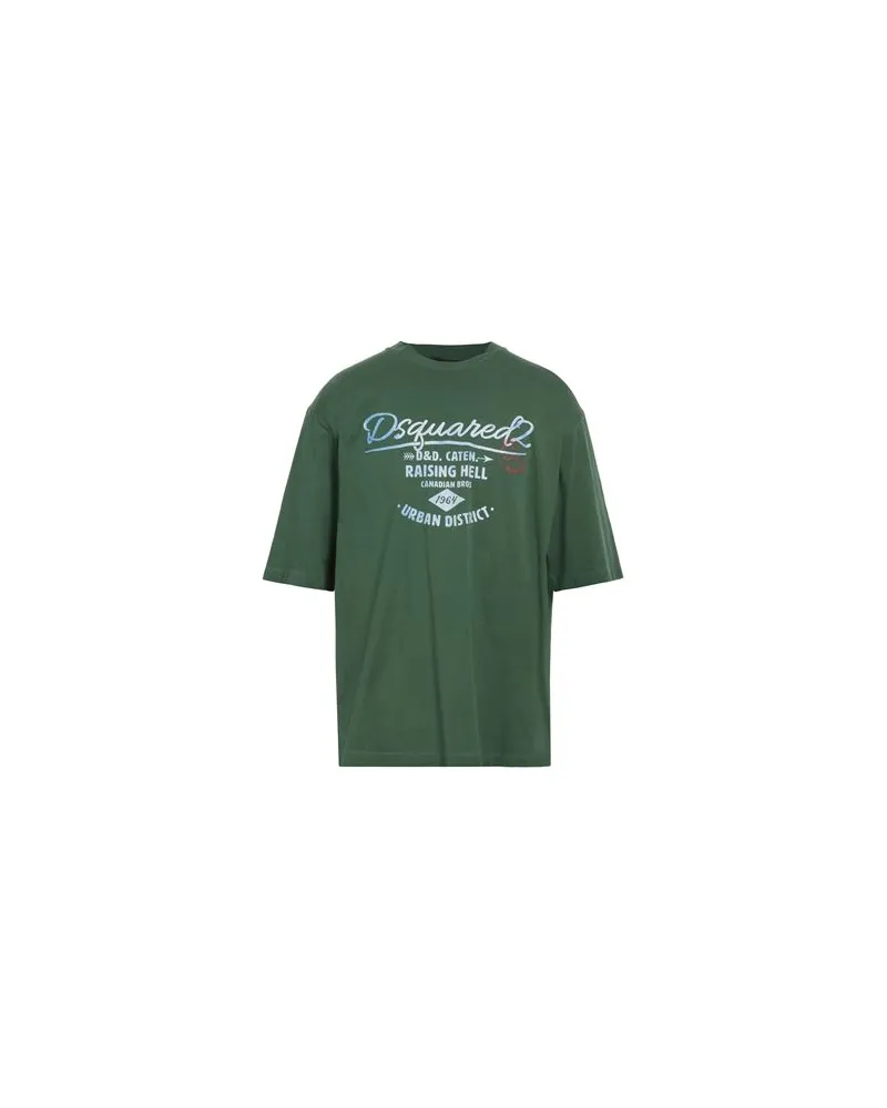 Dsquared2 TOPS - T-shirtsauf YOOX.COM Grün