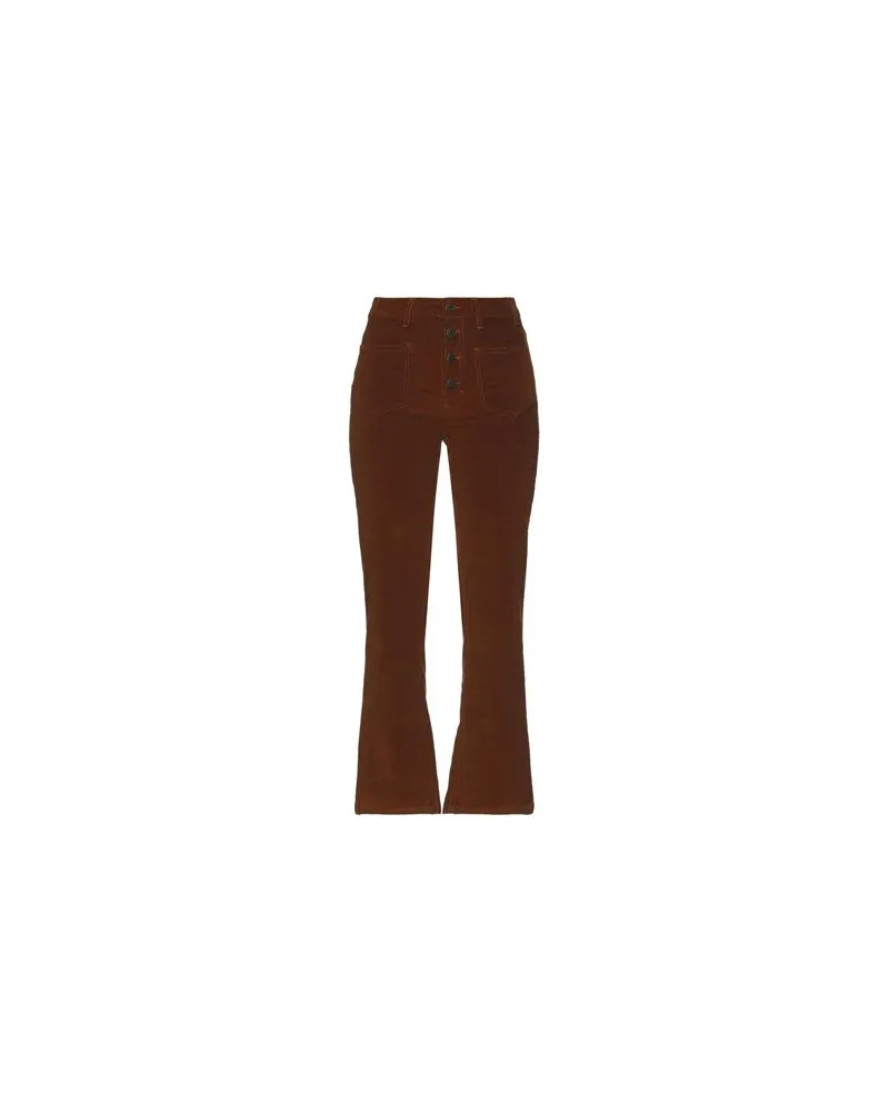 Maje HOSEN & RÖCKE - Hosenauf YOOX.COM Braun