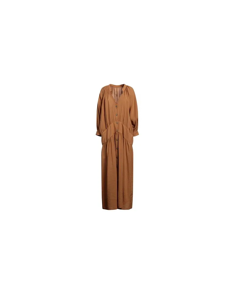 Fortela KLEIDER - Maxi-Kleiderauf YOOX.COM Kamel