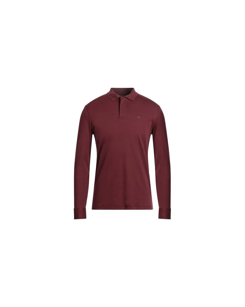 Emporio Armani TOPS - Poloshirtsauf YOOX.COM Bordeaux