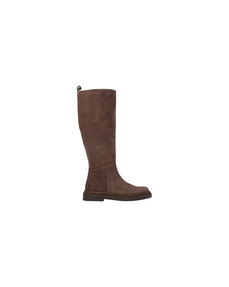 Paloma Barceló SCHUHE - Stiefelauf YOOX.COM Braun