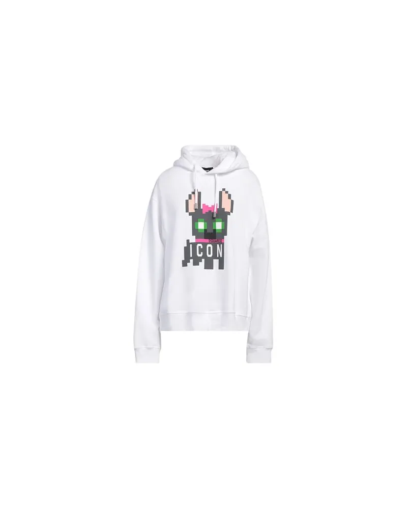 Dsquared2 TOPS - Sweatshirtsauf YOOX.COM Weiß