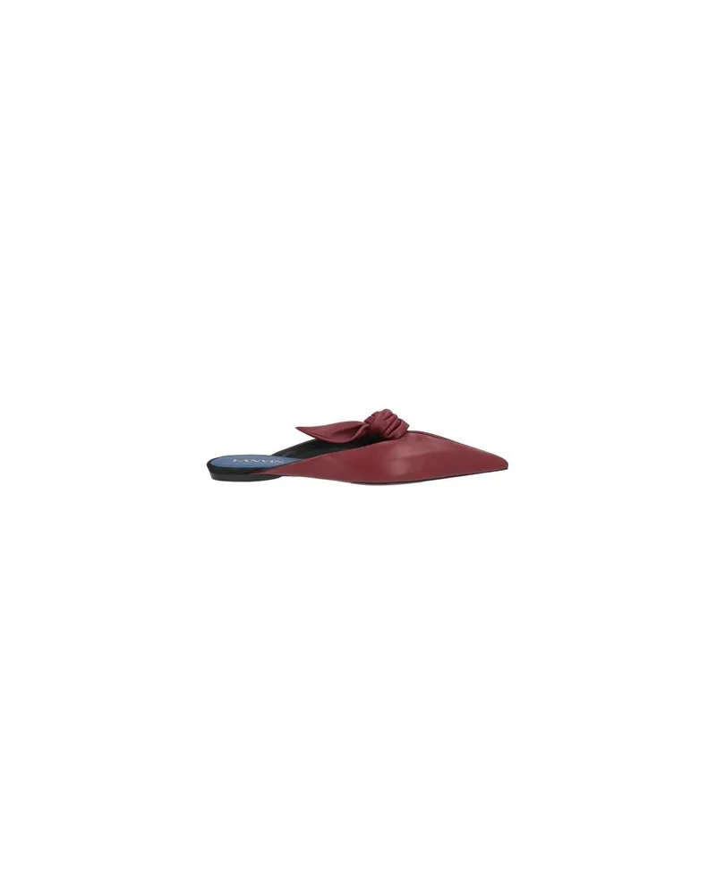 Lanvin SCHUHE - Mules & Clogsauf YOOX.COM Bordeaux