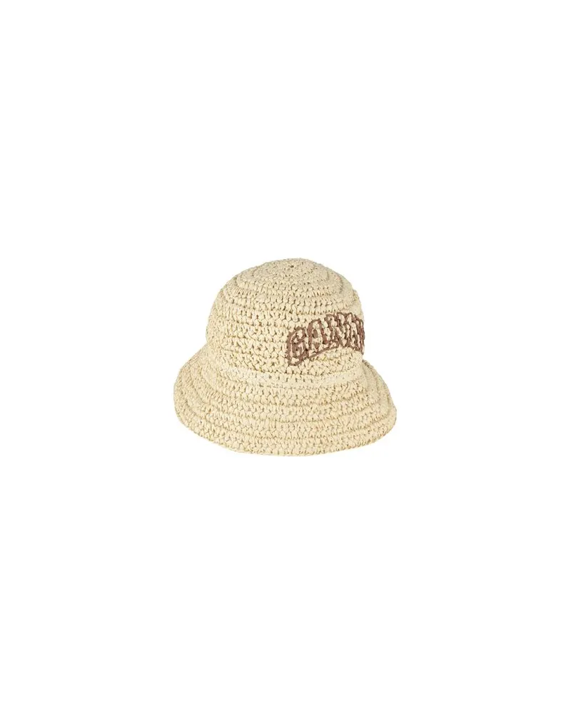 Ganni ACCESSOIRES - Mützen & Hüteauf YOOX.COM Beige