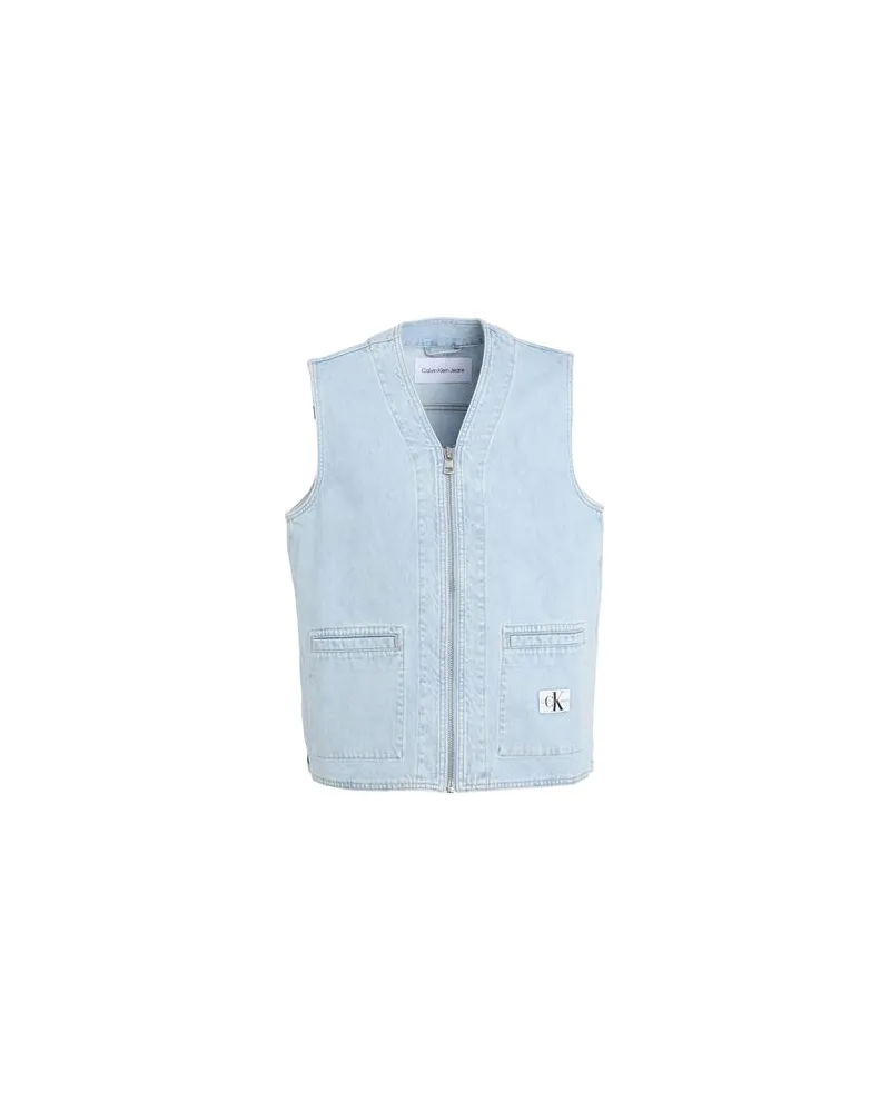 Calvin Klein JACKEN & MÄNTEL - Jeansjacken/Mäntelauf YOOX.COM Blau