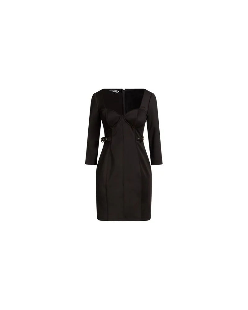Versace Jeans KLEIDER - Mini-Kleiderauf YOOX.COM Schwarz