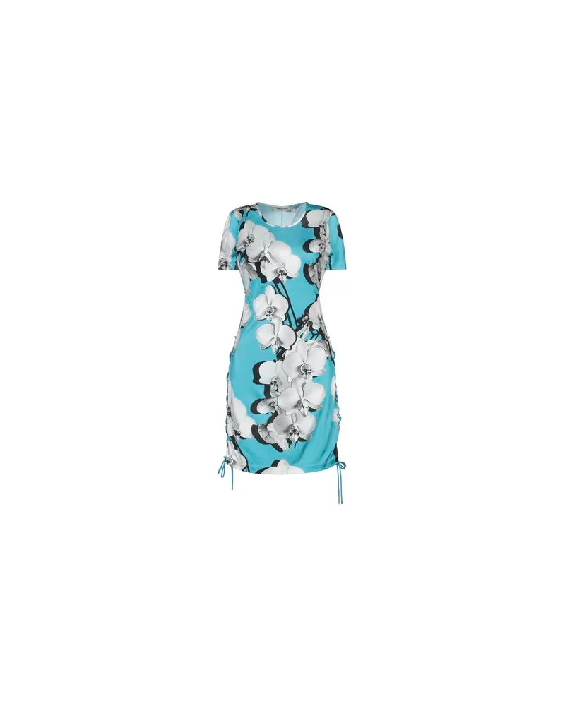 Roberto Cavalli KLEIDER - Mini-Kleiderauf YOOX.COM Azurblau