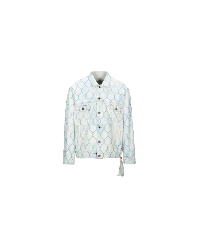 OFF-WHITE JACKEN & MÄNTEL - Jeansjacken/Mäntelauf YOOX.COM Weiß