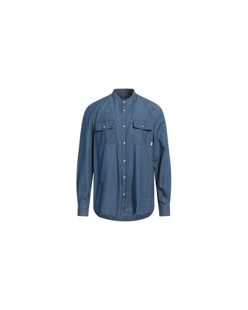 Liu Jo TOPS - Jeanshemdenauf YOOX.COM Blau