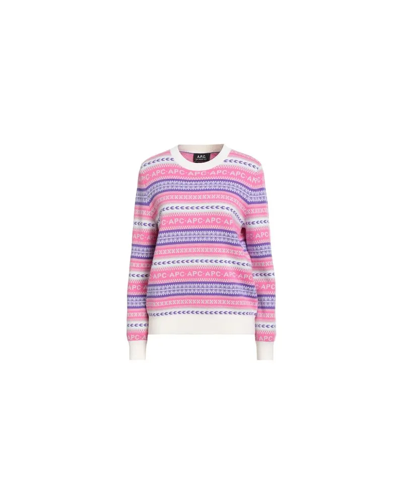 A.P.C. STRICKWAREN - Pulloverauf YOOX.COM Rosa