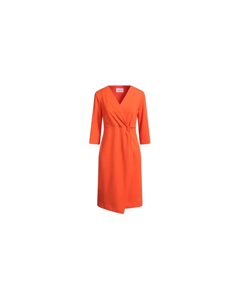 Vicario Cinque KLEIDER - Midi-Kleiderauf YOOX.COM Orange