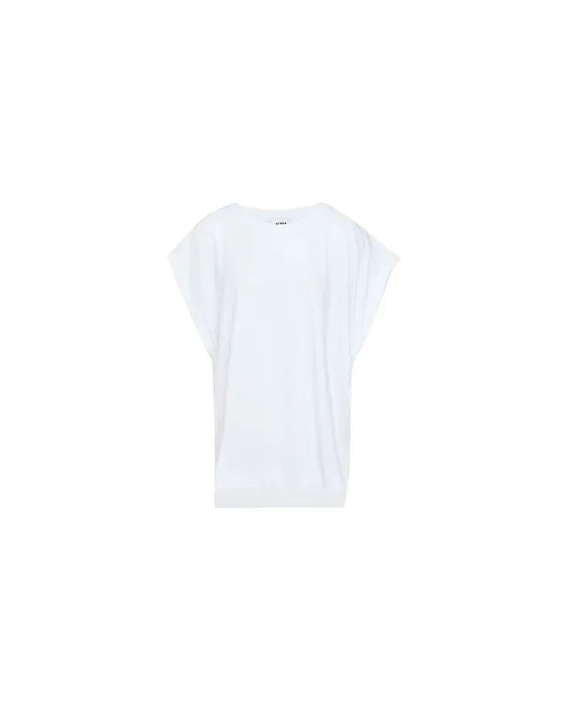 Alpha Studio TOPS - T-shirtsauf YOOX.COM Weiß