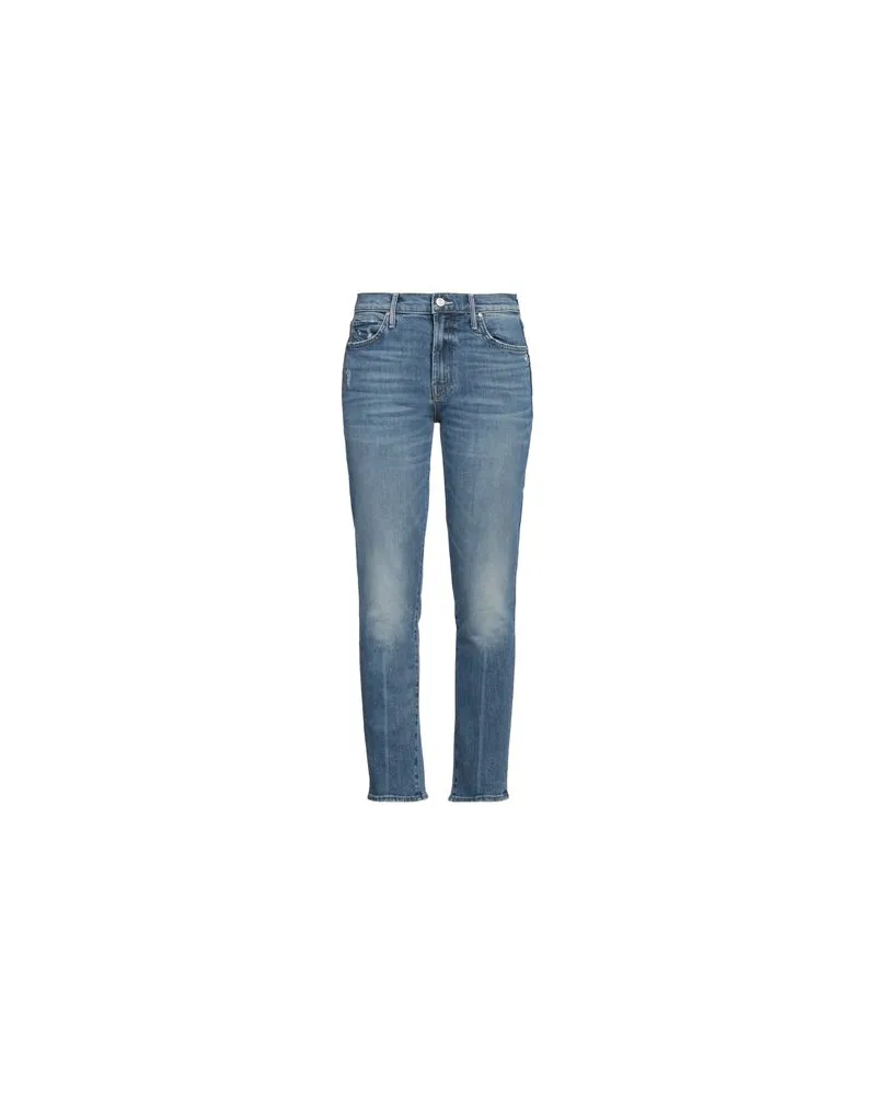 Mother HOSEN & RÖCKE - Jeanshosenauf YOOX.COM Blau