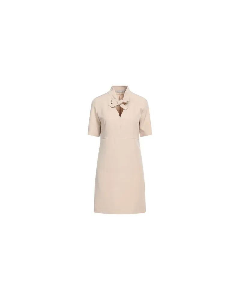 Biancoghiaccio KLEIDER - Mini-Kleiderauf YOOX.COM Beige