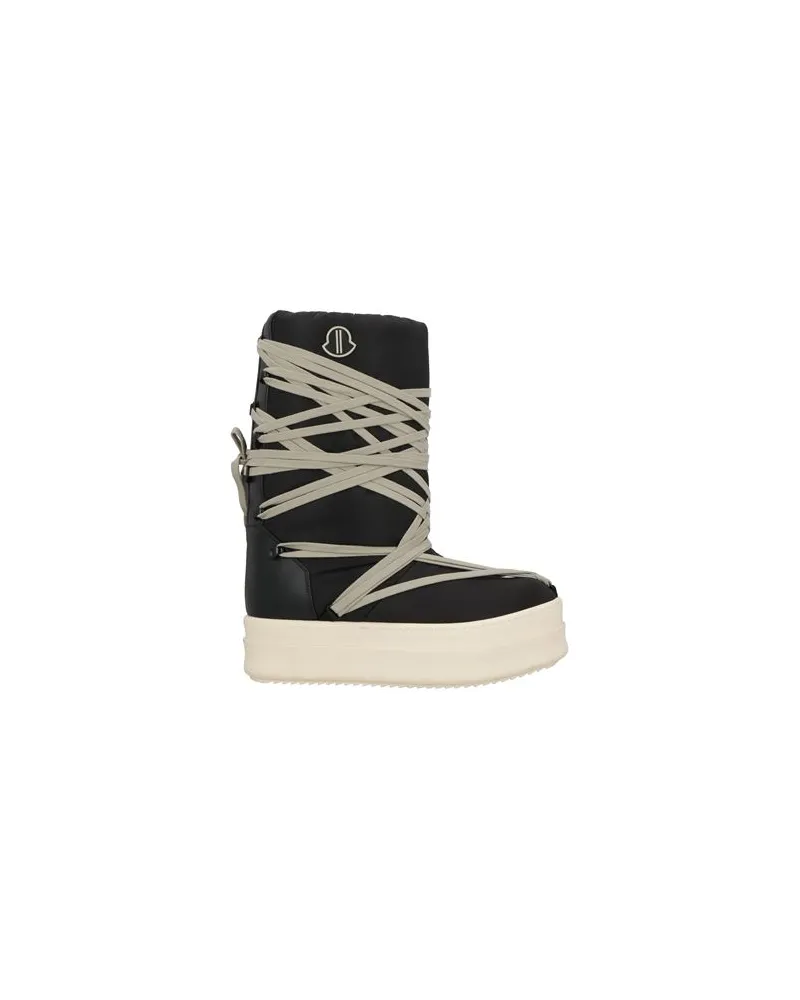 Moncler SCHUHE - Stiefelauf YOOX.COM Schwarz