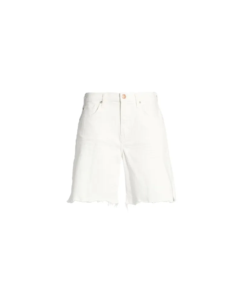 True Religion HOSEN & RÖCKE - Jeansshortsauf YOOX.COM Elfenbein