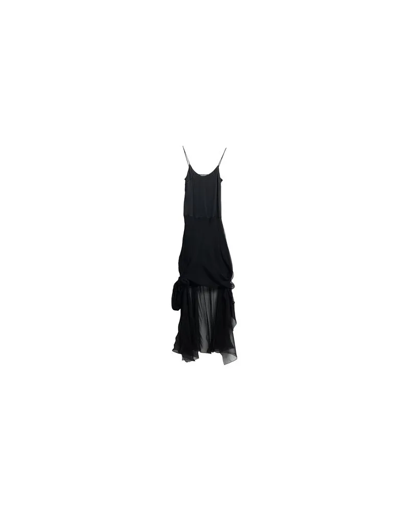 Alberta Ferretti KLEIDER - Maxi-Kleiderauf YOOX.COM Schwarz