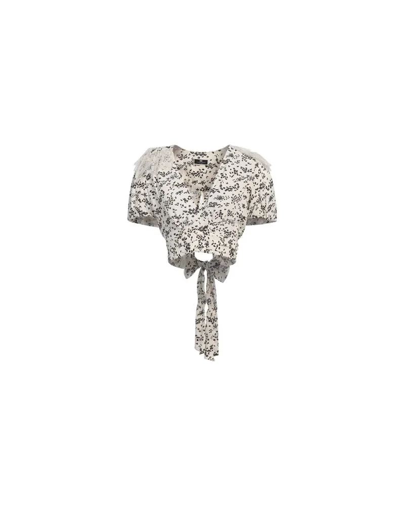 Elisabetta Franchi TOPS - Topsauf YOOX.COM Elfenbein