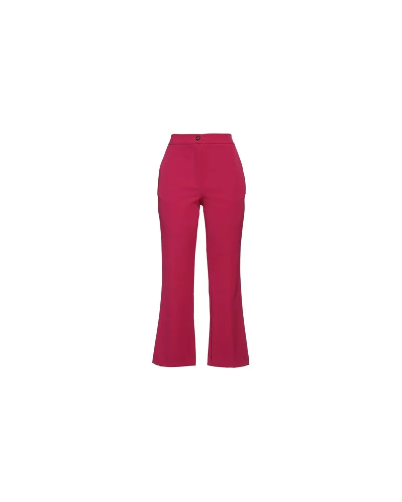 SOLOTRE HOSEN & RÖCKE - Hosenauf YOOX.COM Magenta