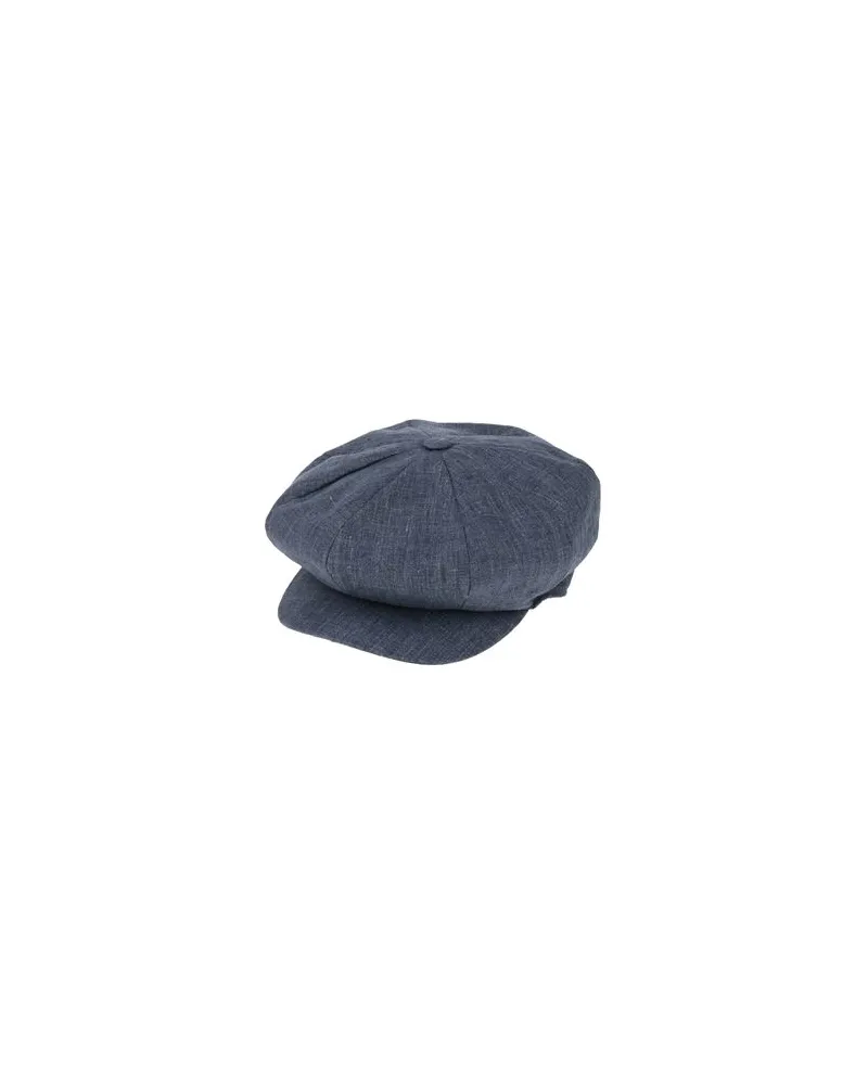 Borsalino ACCESSOIRES - Mützen & Hüteauf YOOX.COM Taubenblau