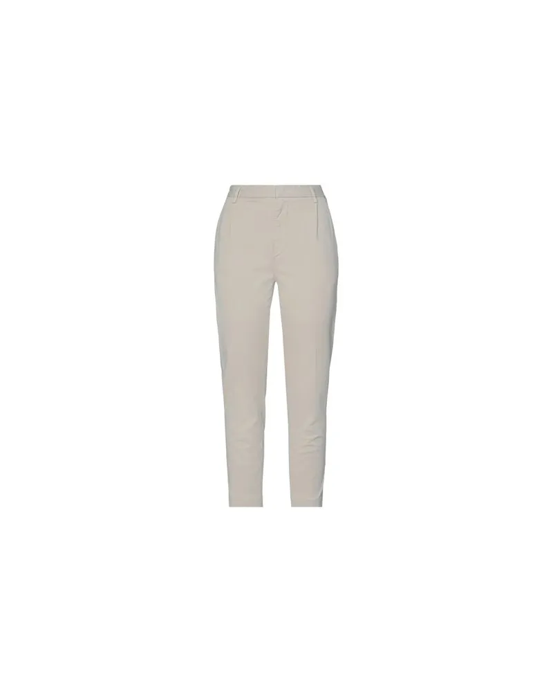 Dondup HOSEN & RÖCKE - Hosenauf YOOX.COM Hellgrau