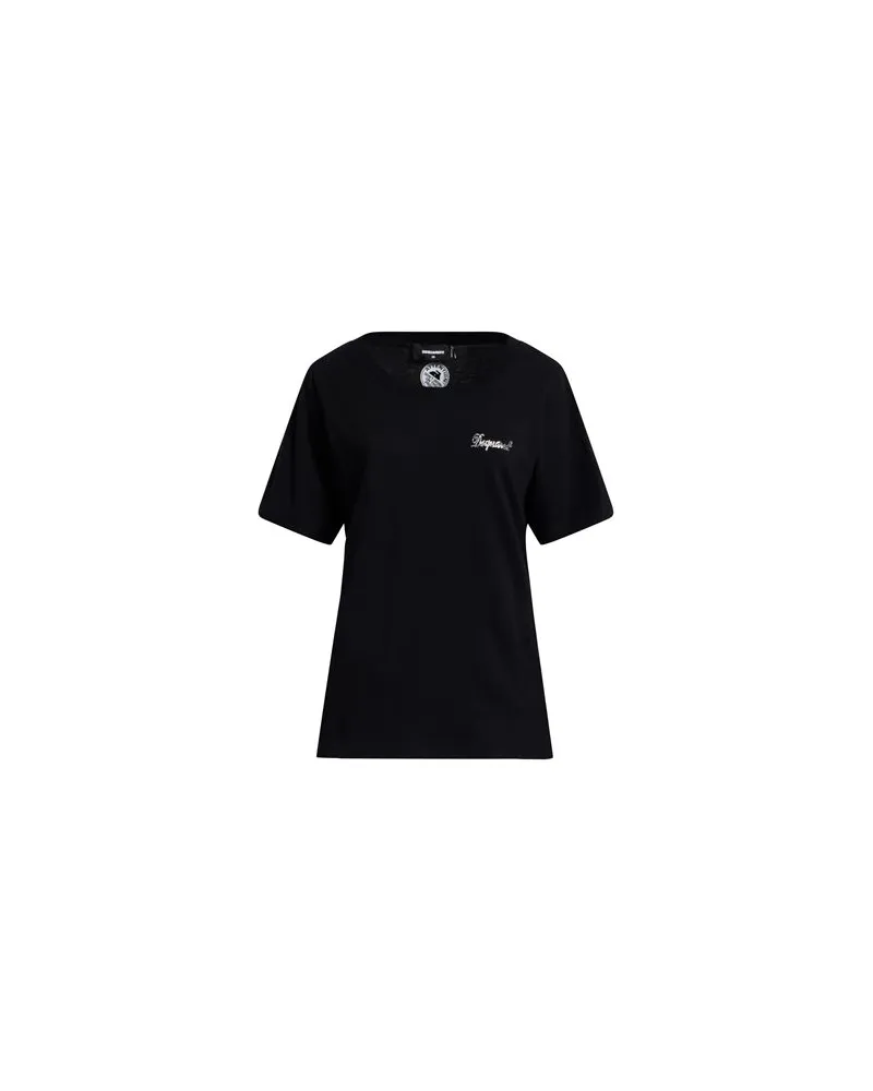 Dsquared2 TOPS - T-shirtsauf YOOX.COM Schwarz