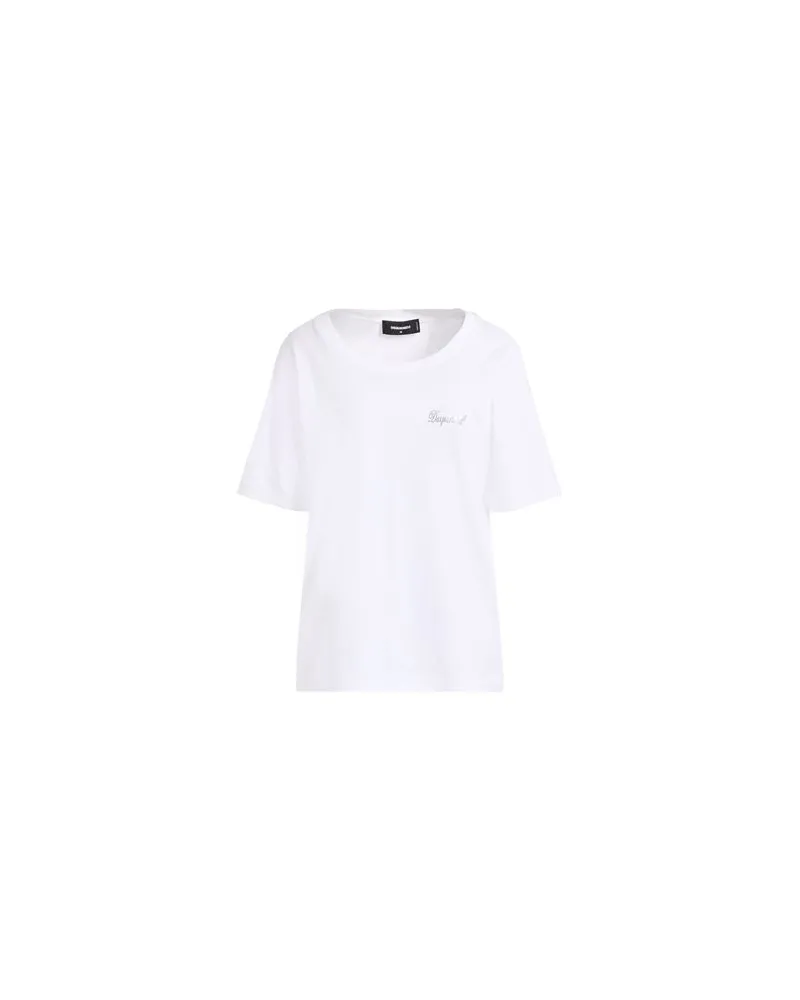 Dsquared2 TOPS - T-shirtsauf YOOX.COM Weiß