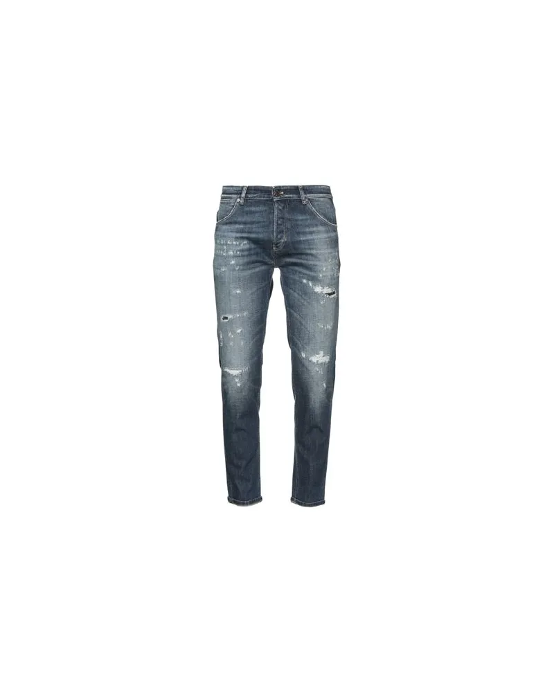 PT TORINO HOSEN & RÖCKE - Jeanshosenauf YOOX.COM Blau