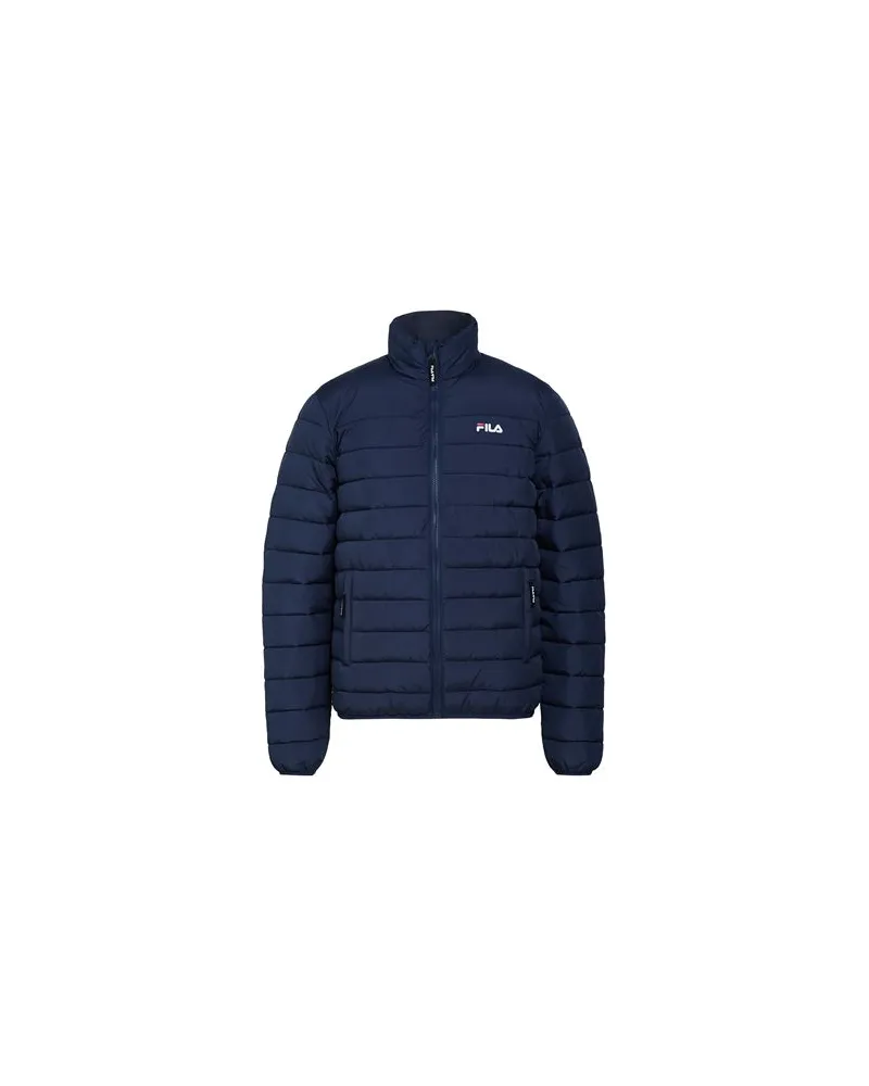 Fila JACKEN & MÄNTEL - Pufferjacken & Daunenjackenauf YOOX.COM Marineblau