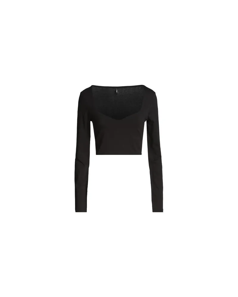 only TOPS - Topsauf YOOX.COM Schwarz