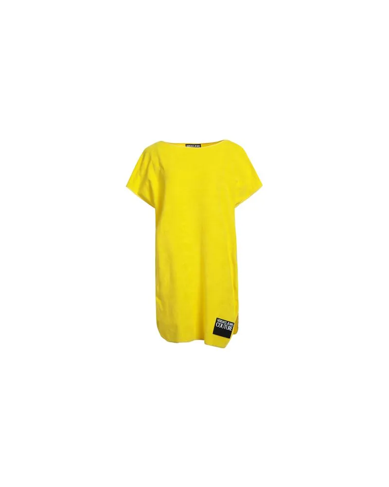 Versace Jeans KLEIDER - Mini-Kleiderauf YOOX.COM Gelb