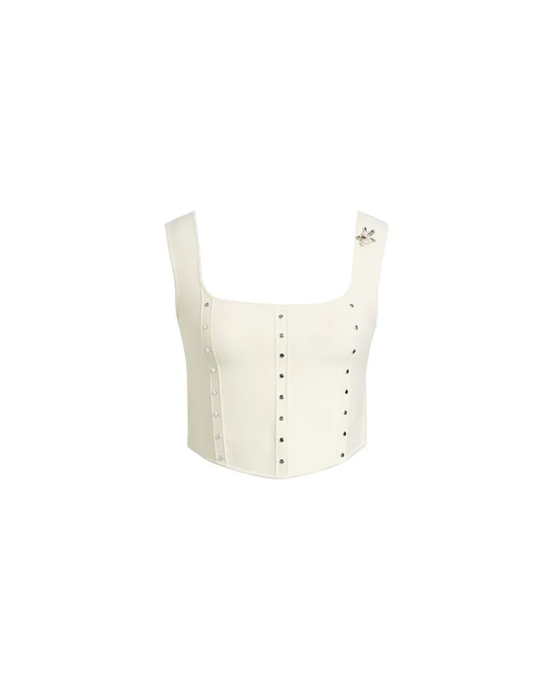 Liu Jo TOPS - Topsauf YOOX.COM Elfenbein