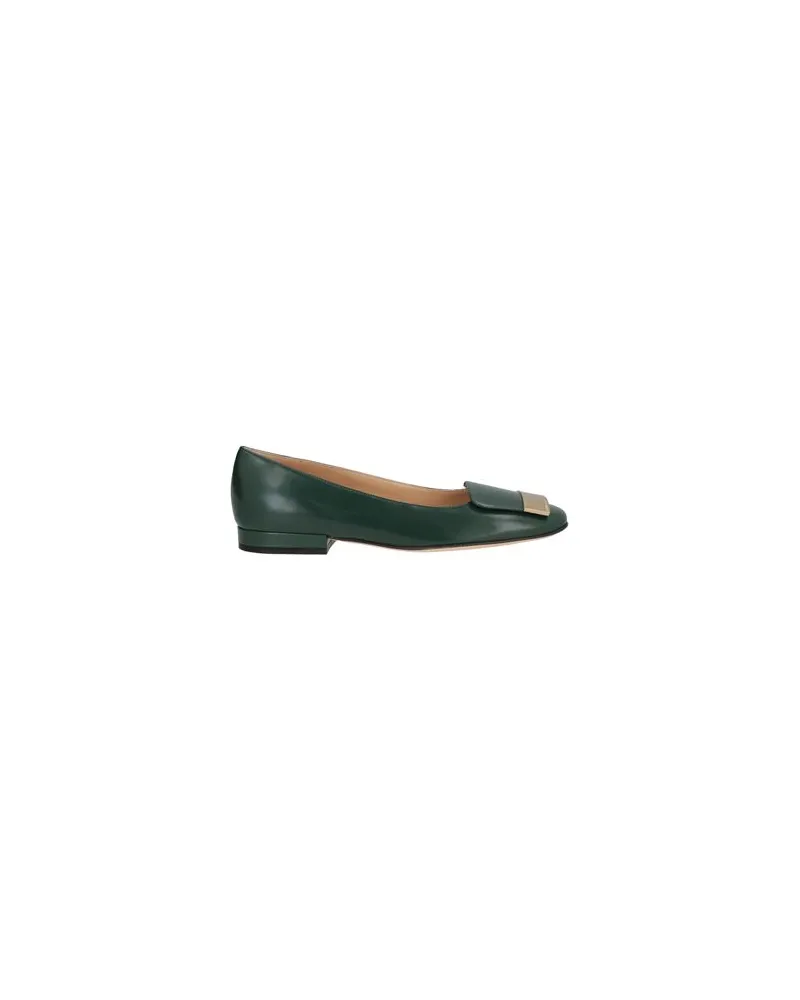 Sergio Rossi SCHUHE - Ballerinasauf YOOX.COM Dunkelgrün